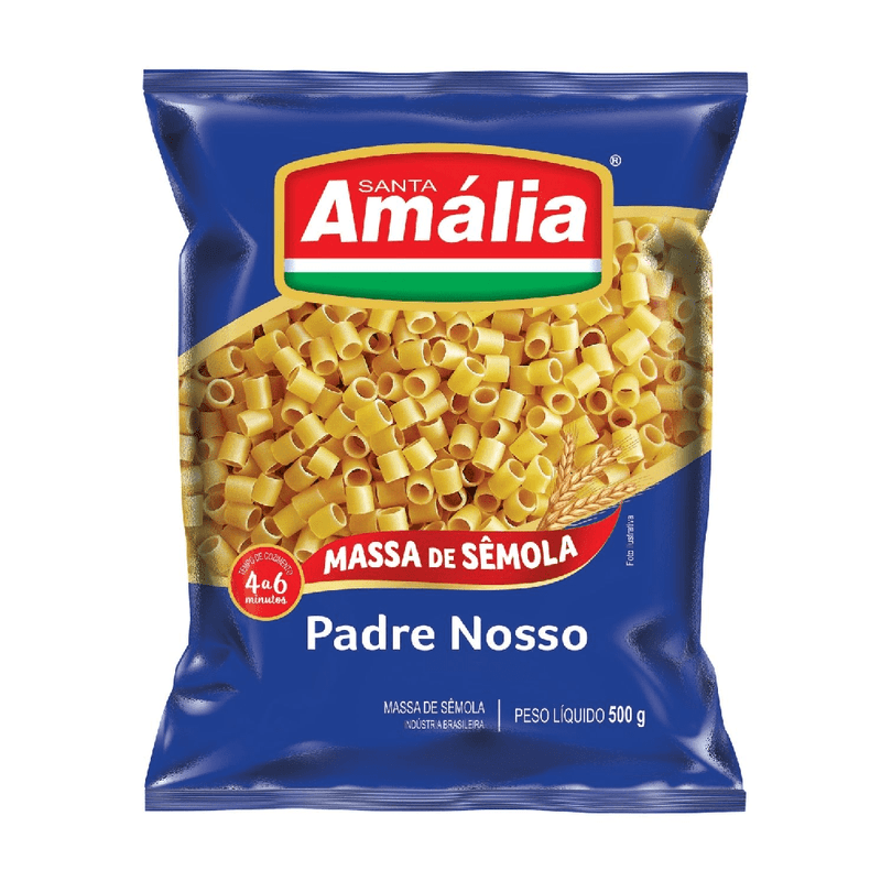 Macarrao-santa-amalia-semola-padre-nosso-500G