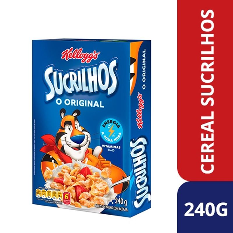 Cereal Sucrilhos Kelloggs Original 240g Supermercados Casa Do Sabão