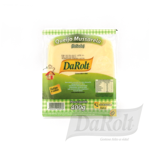 Queijo Mussarela Darolt Fatiado 100G