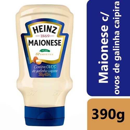 Maionese Heinz Pet 390G