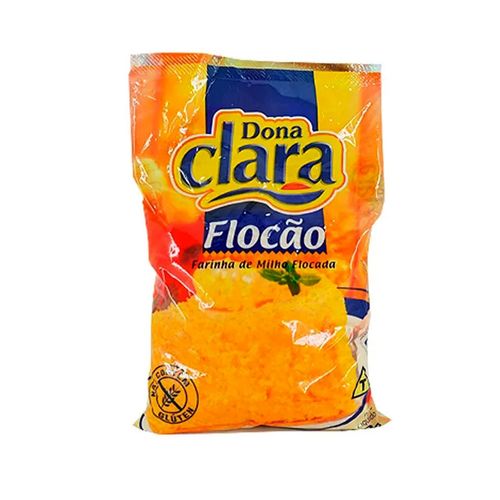 Farinha De Milho Dona Clara Flocao 500G