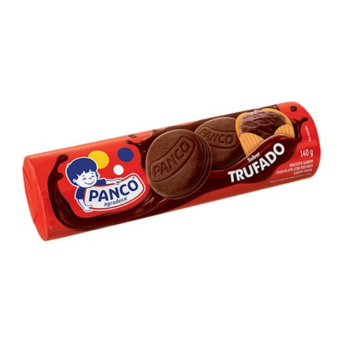 Biscoito Bauducco Recheado Chocolate 140g | Supermercado Soares