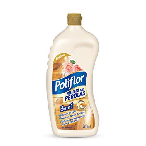 Cera Poliflor Brilho Perolas Incolor 700ML