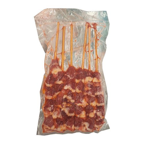 Espetinho Coracao De Frango Temperado 500G