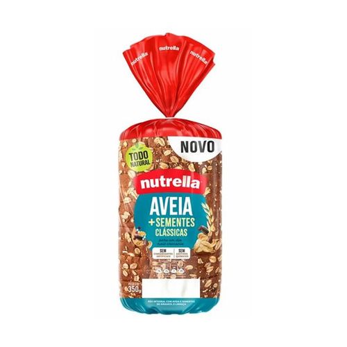Pao Plus Vita Nutrella Aveia Sem.Class. 350G