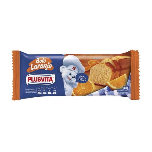 Bolo Plus Vita Laranja 250G
