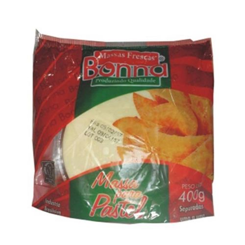Massa De Pastel Bonna Discao 400G