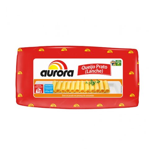 Queijo Prato Aurora Peca/Pedaco 100G