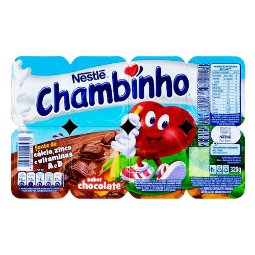 Petit Suisse Chambinho Chocolate 320G