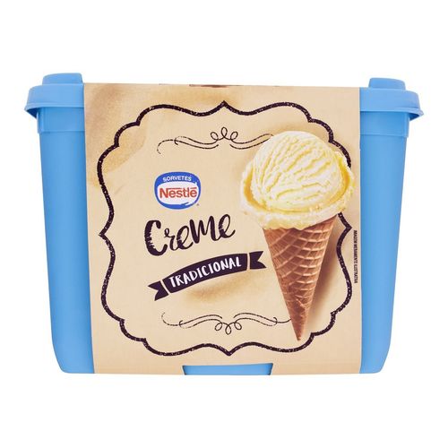 Sorvete Nestle Tradicional Creme 1,5L