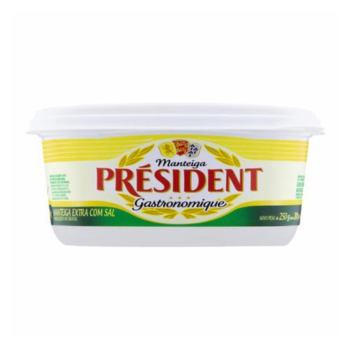 Manteiga President Pote Com Sal 200G
