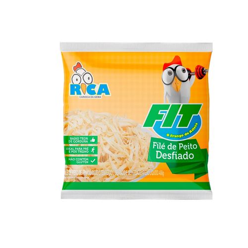File De Peito De Frg Desfiado Temp Rica 400G