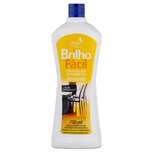 Cera Brilho Facil Amarela 750ML
