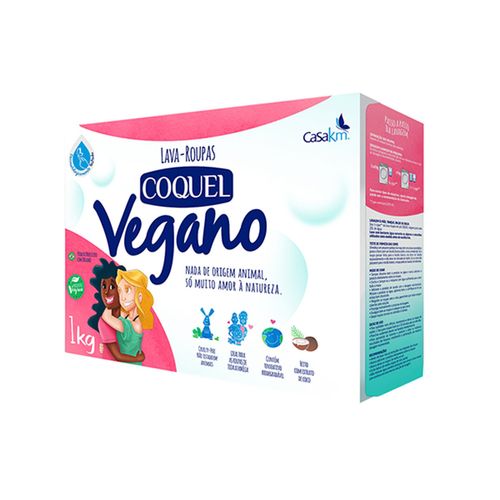 Detergente Em Pó Coquel Vegano 1KG