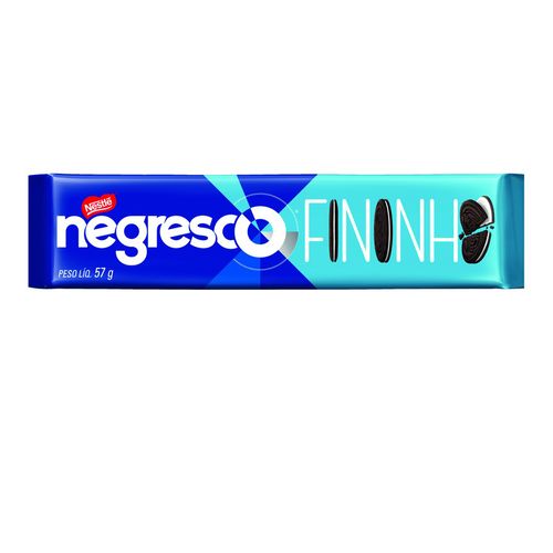 Biscoito Negresco Recheado Baunilha Fininho 57G
