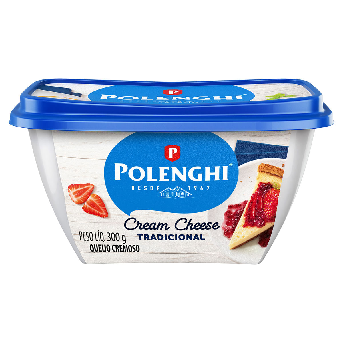 Cream Cheese Polenghi Tradicional 300g Supermercados Casa Do Sabão