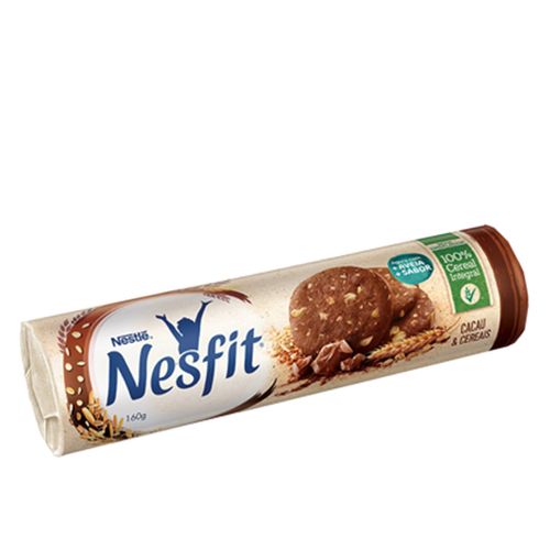 Biscoito Nesfit Cacau E Cereais 160G