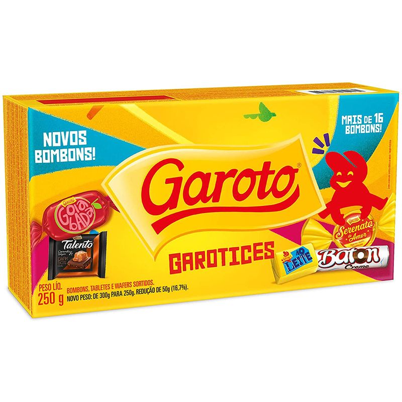 Bombom-garoto-250G