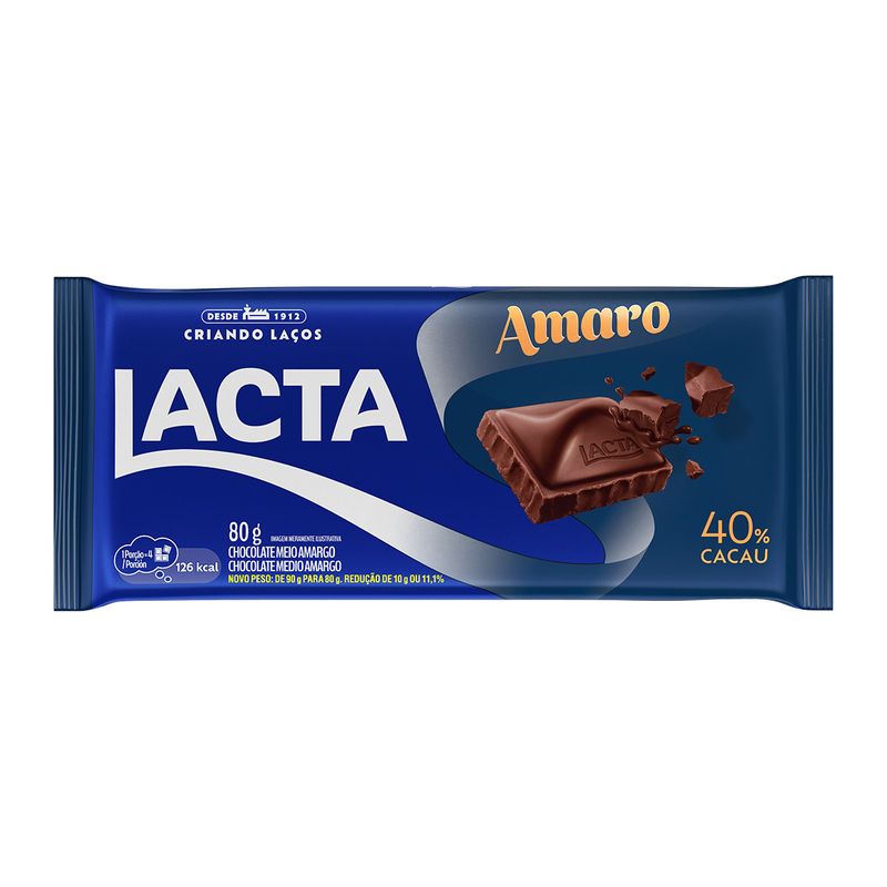 Chocolate-barra-lacta-amaro-90G
