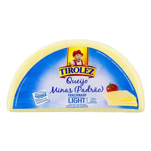 Queijo Minas Padrao Light Tirolez 500G