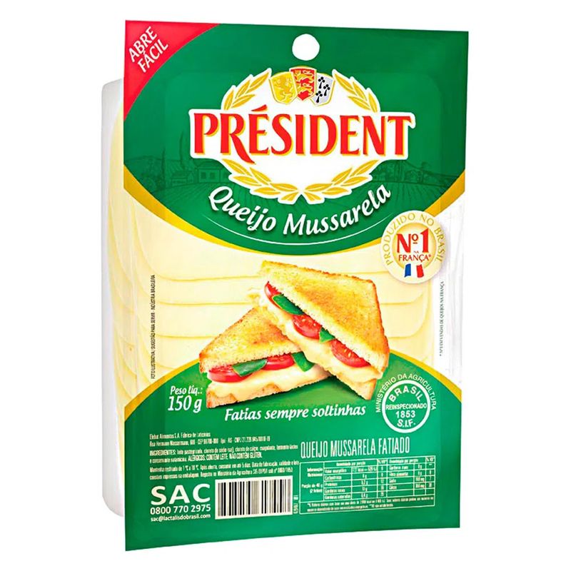 Queijo-mussarela-president-fatiado-150G