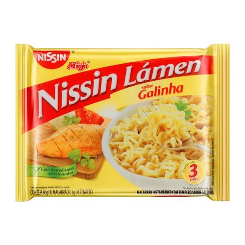 Macarrao Nissin Miojo Galinha 85G