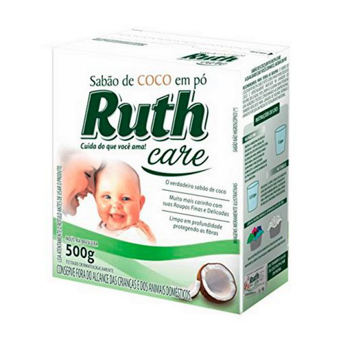 Detergente Em Pó Ruth Coco 500G