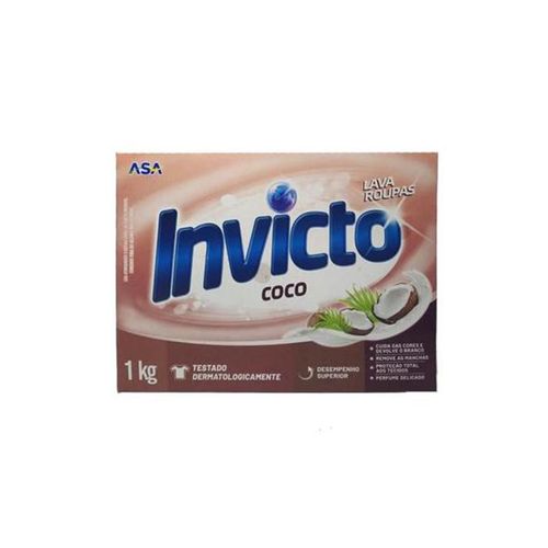 Detergente Em Pó Invicto Coco 1KG