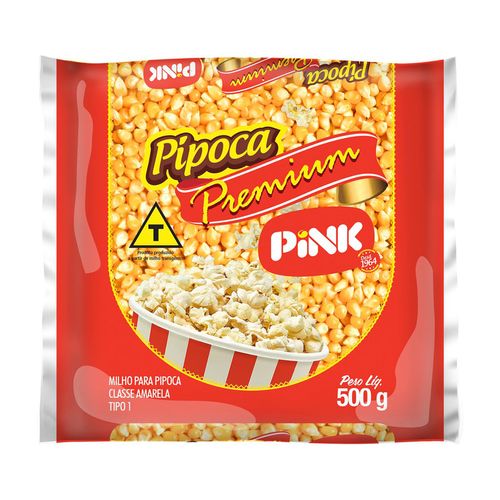 MILHO PIPOCA PINK PREMIUM 500G