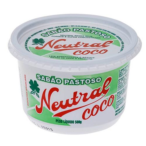 Sabao Pastoso Neutral Coco 500G