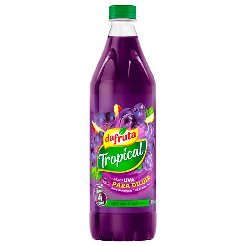 Suco Concentrado Dafruta Tropical Uva 950ML