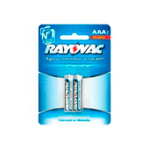 Pilha Rayovac Alcalina Sm Palito C/2AAA