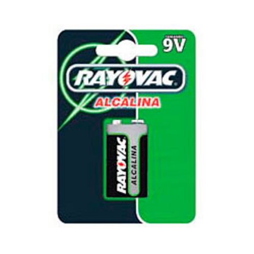 BATERIA RAYOVAC ALC.9v UNIDADE