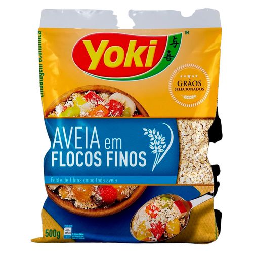 Aveia Yoki Flocos Finos 500G