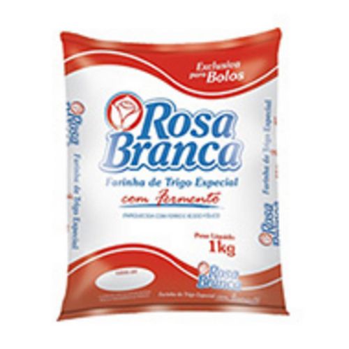 Farinha De Trigo Rosa Branca Com Ferm 1KG