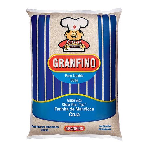 Farinha Mandioca Granfino Crua 1KG