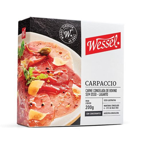 Carne Carpaccio Wessel 200G