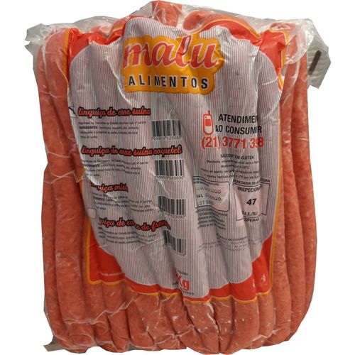 Linguiça Suina Malu Rio 500G