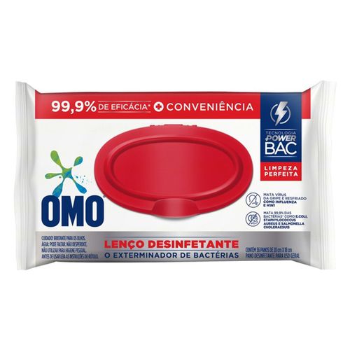 PANO MULTIUSO OMO UMED.C/ALCOOL C/15
