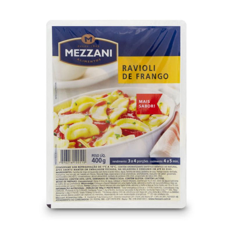 Ravioli-mezzani-frango-400G