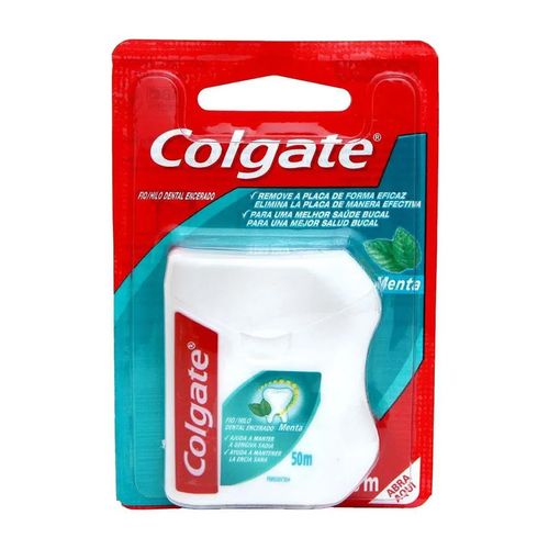 Fio Dental Colgate Menta 50M UNIDADE