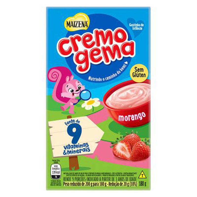 Cremogema-morango-180G