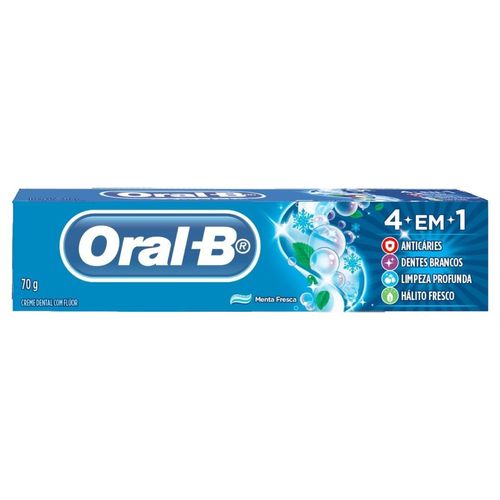 Creme Dental Oral B 4 Em 1 70G