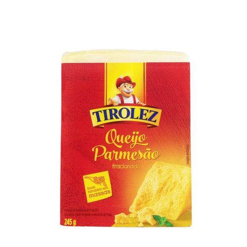 Queijo Parmesao Tirolez Fracionado 245G