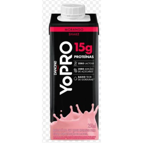 Bebida Liquida Yopro Morango 250G