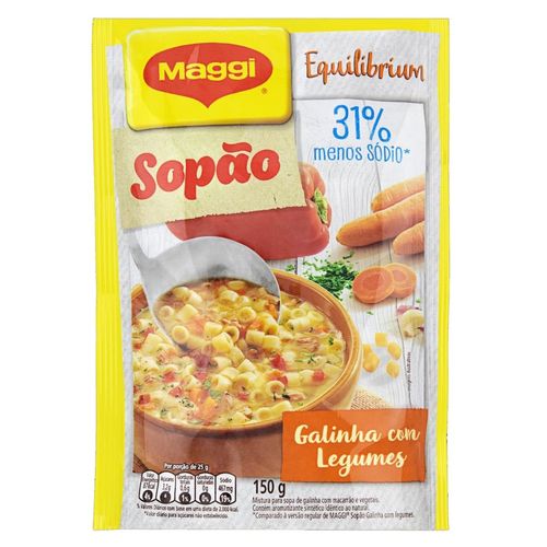 Sopao Maggi Galinha Menos Sodio 200G