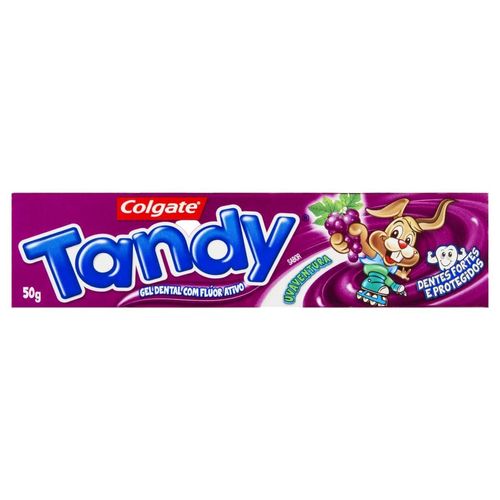 Creme Dental Tandy Infantil Uva 50G