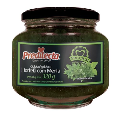 GELEIA PREDILECTA PREMIUM HORTELA/MENTA 320G