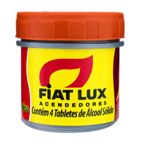 Acendedor Fiat Lux Alcool Solido UN