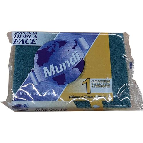 Esponja Mundi Dupla Face Multiuso UNIDADE